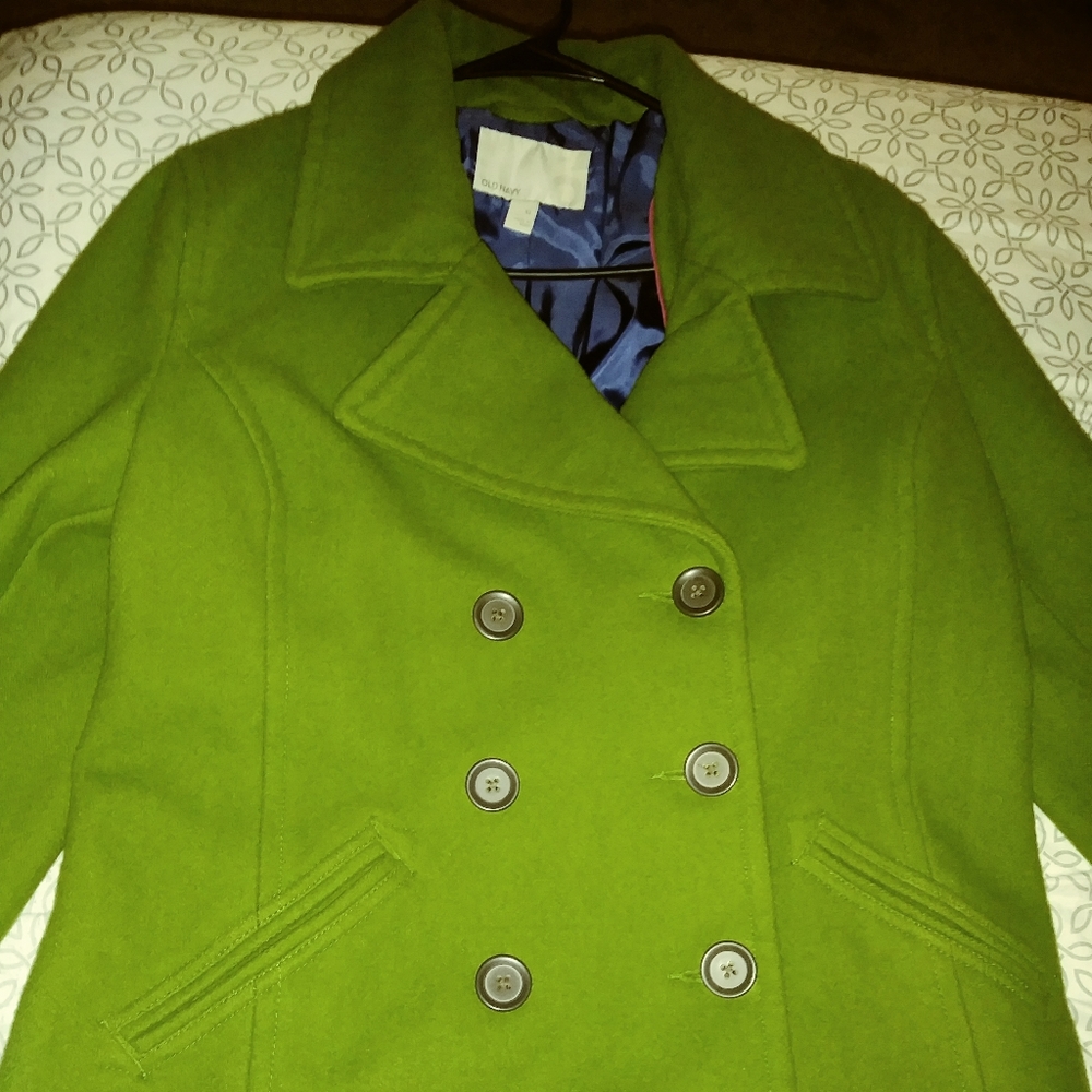 Old Navy Womans XL Wool Coat
